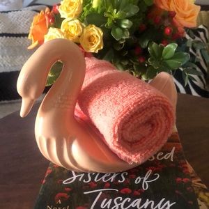 Swan Towel Holder Designed by Andre Richard